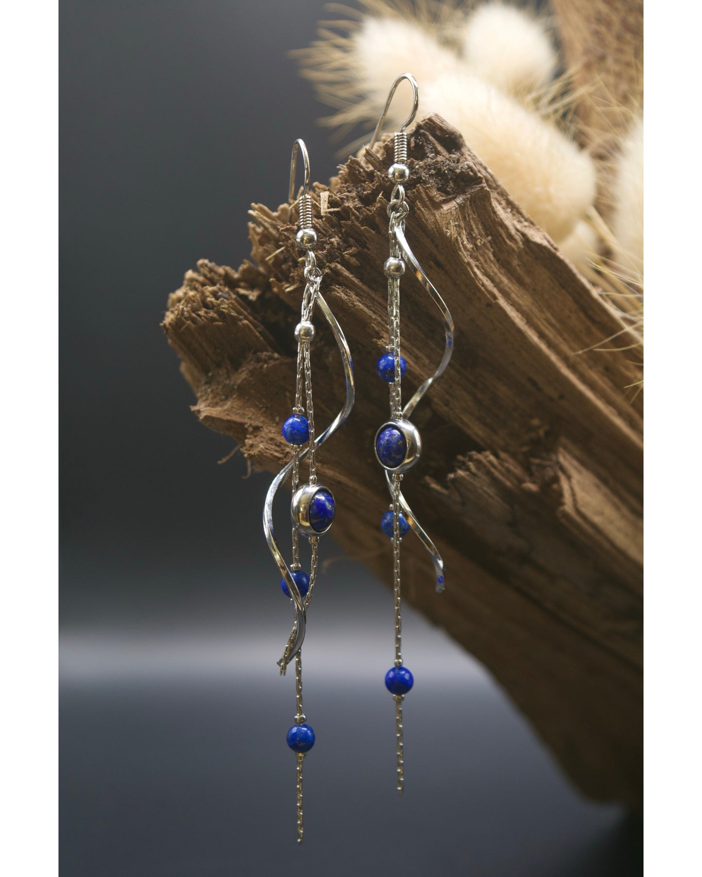 Boucles d'oreilles Lapis Lazuli